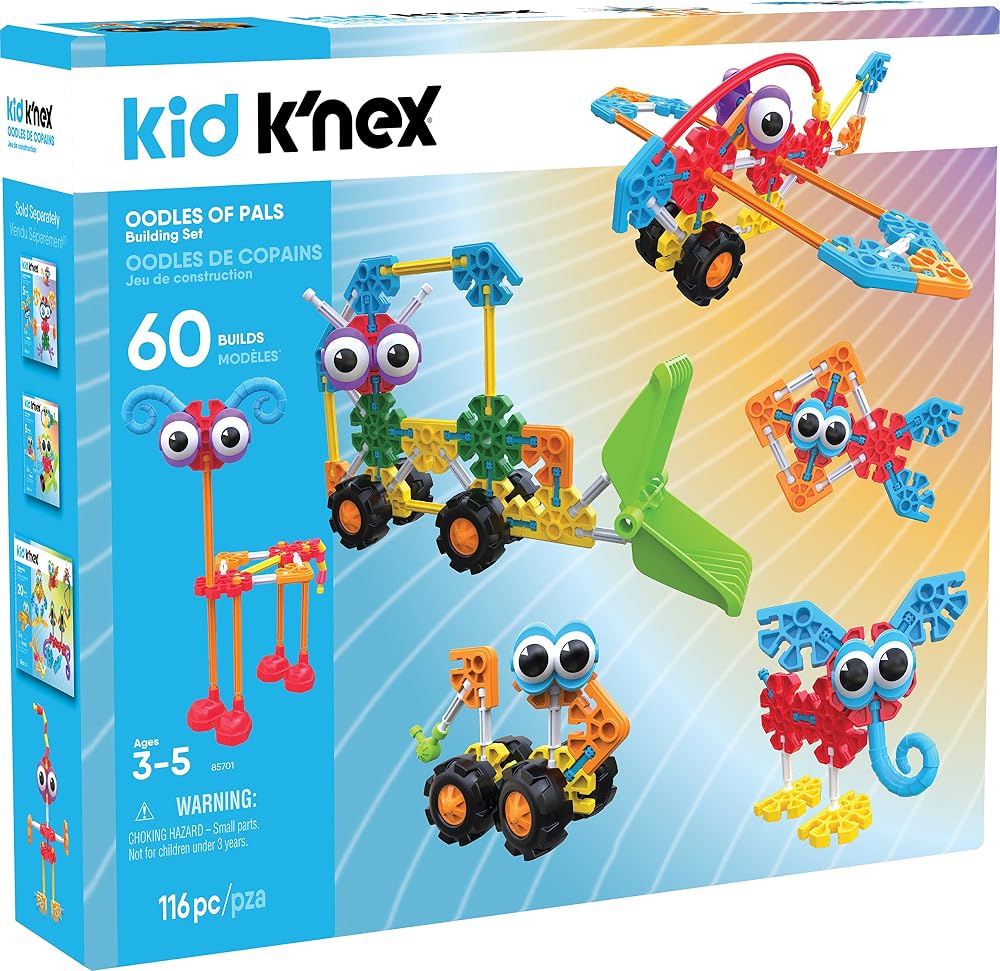 Kid K'NEX — Oodles of Pals, 60 modèles