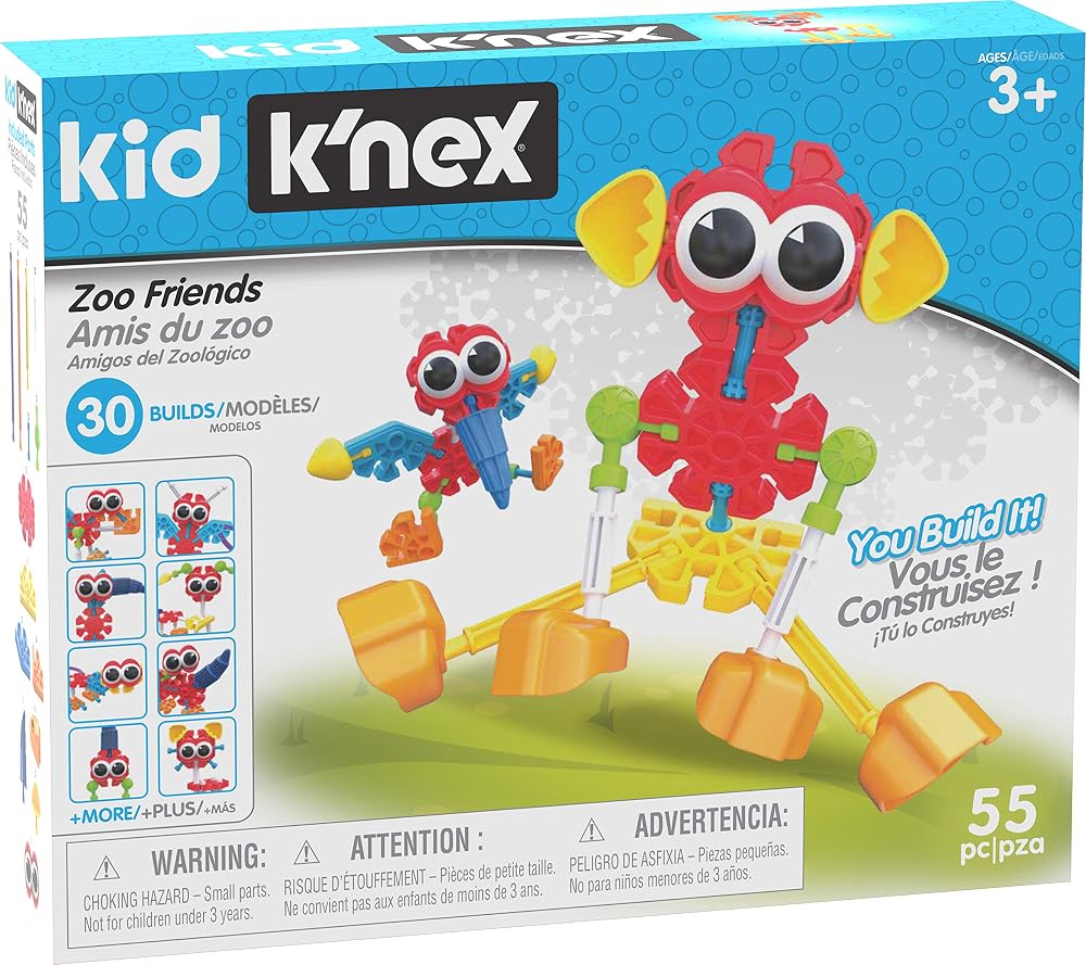 Kid K'NEX — 30 modèles Les Amis du Zoo
